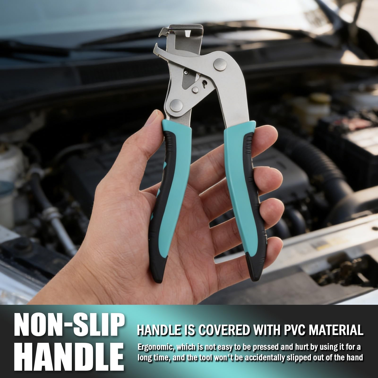 Heavy-Duty Car Clip Plier Trim Tool Fastener Removal Lever Disassembly Snap Tool