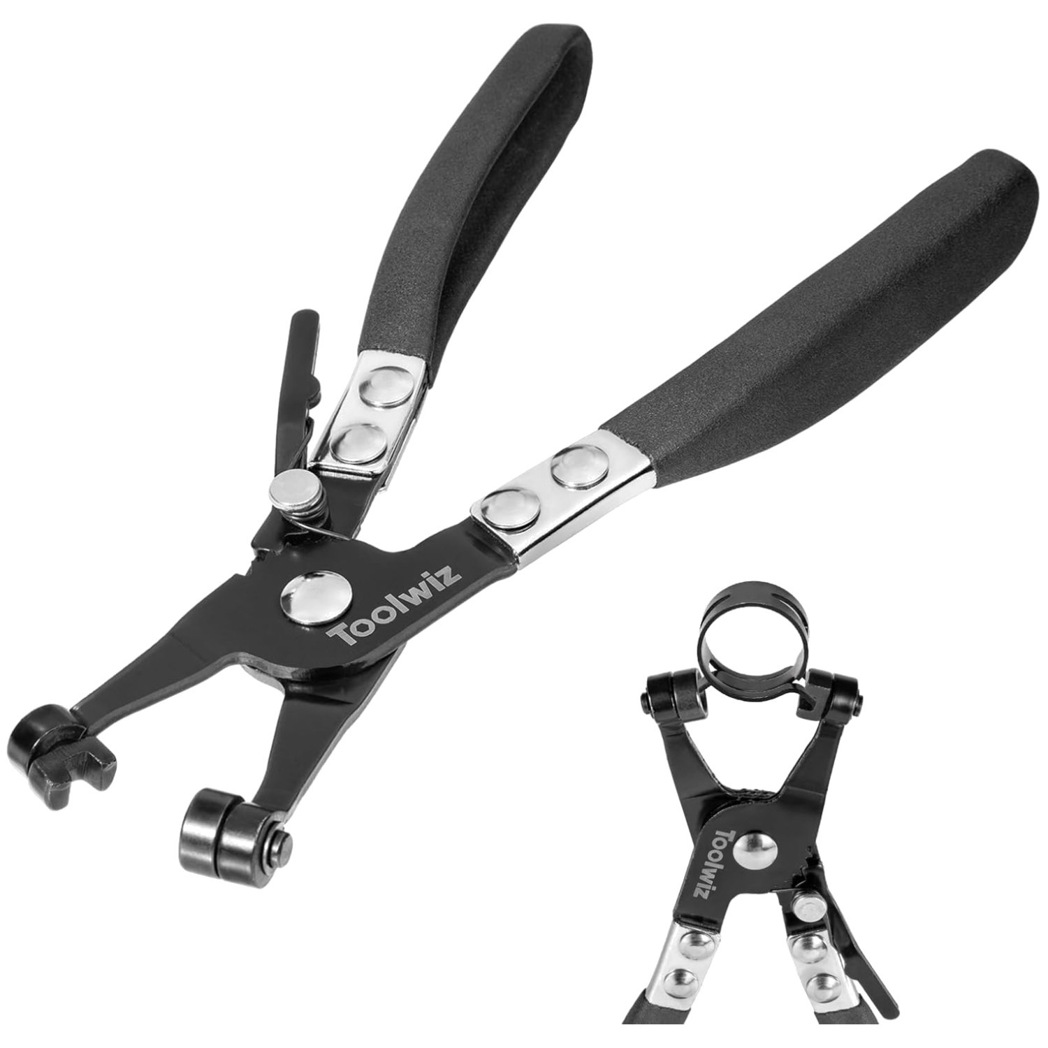 Hose Clamp Pliers Heavy Duty Tool – 1.38″ Opening