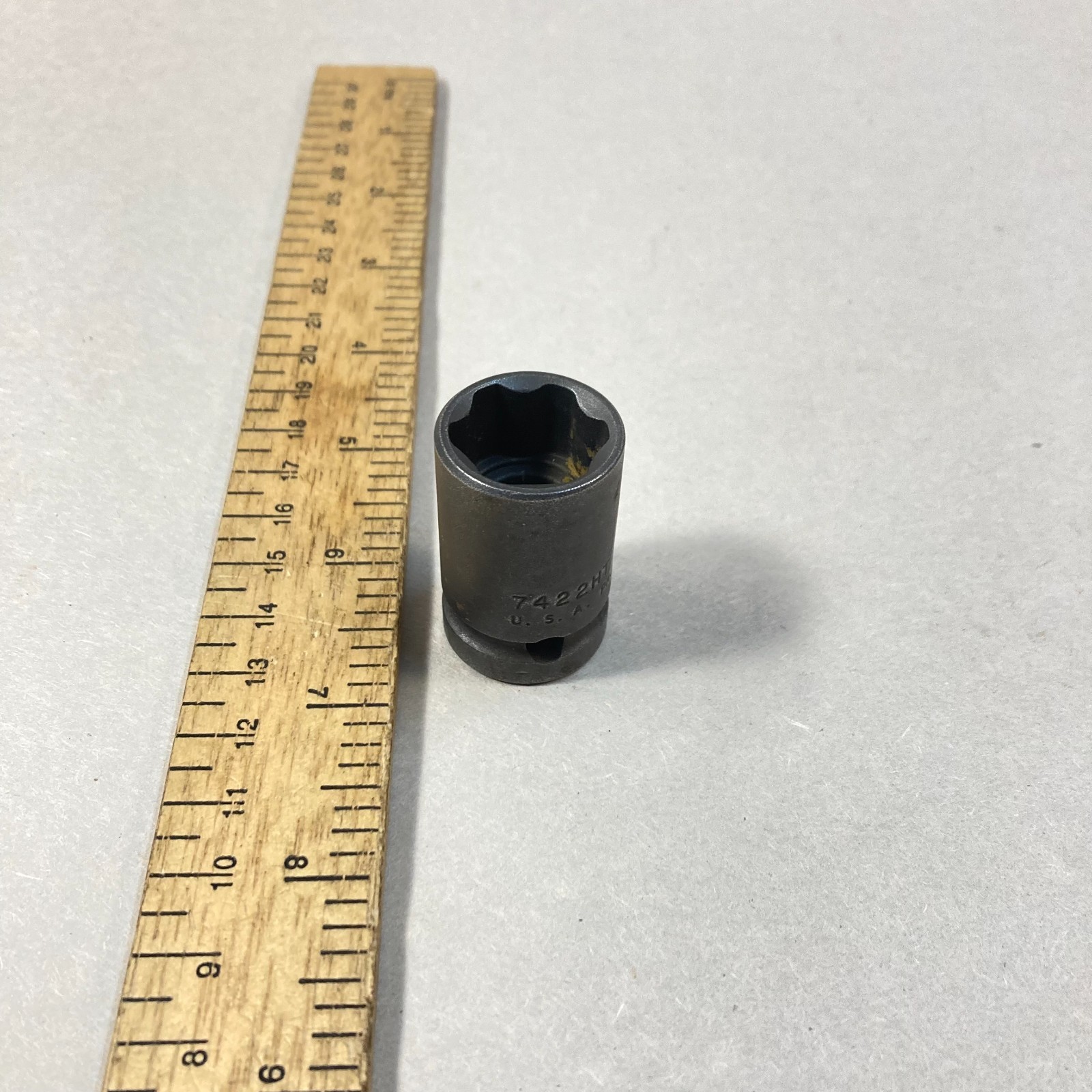 Proto 11/16″ Impact Socket 1/2″ Drive SAE 6 Point #7422HT USA