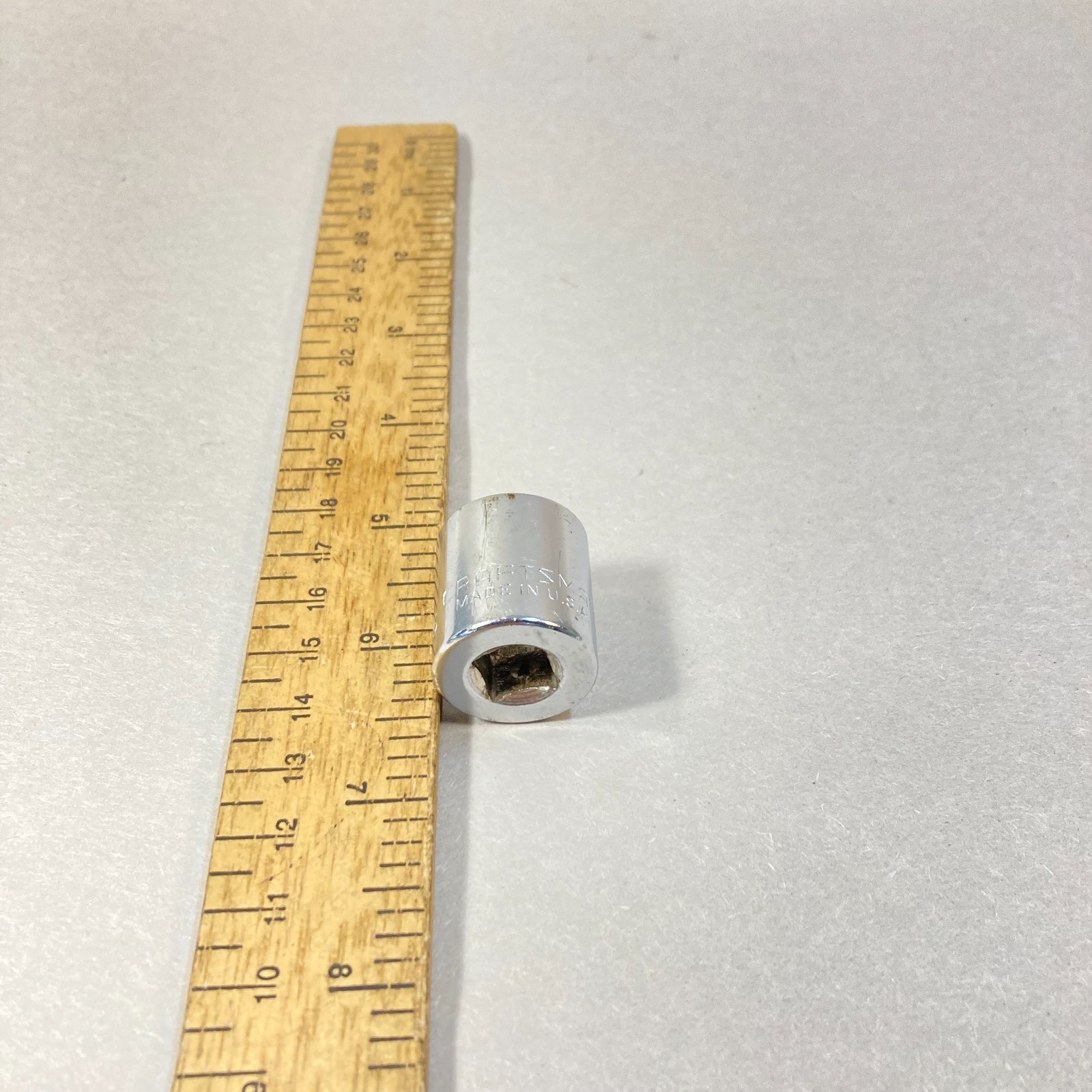 Craftsman 11/16″ Socket 3/8″ Drive 12 Point -V- #44336 USA