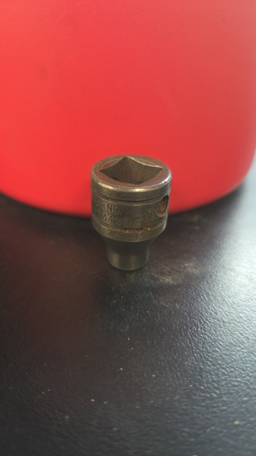 Snap-on Tools USA 3/8″ Drive 1/4″ Black Oxide Shallow Socket GFS081