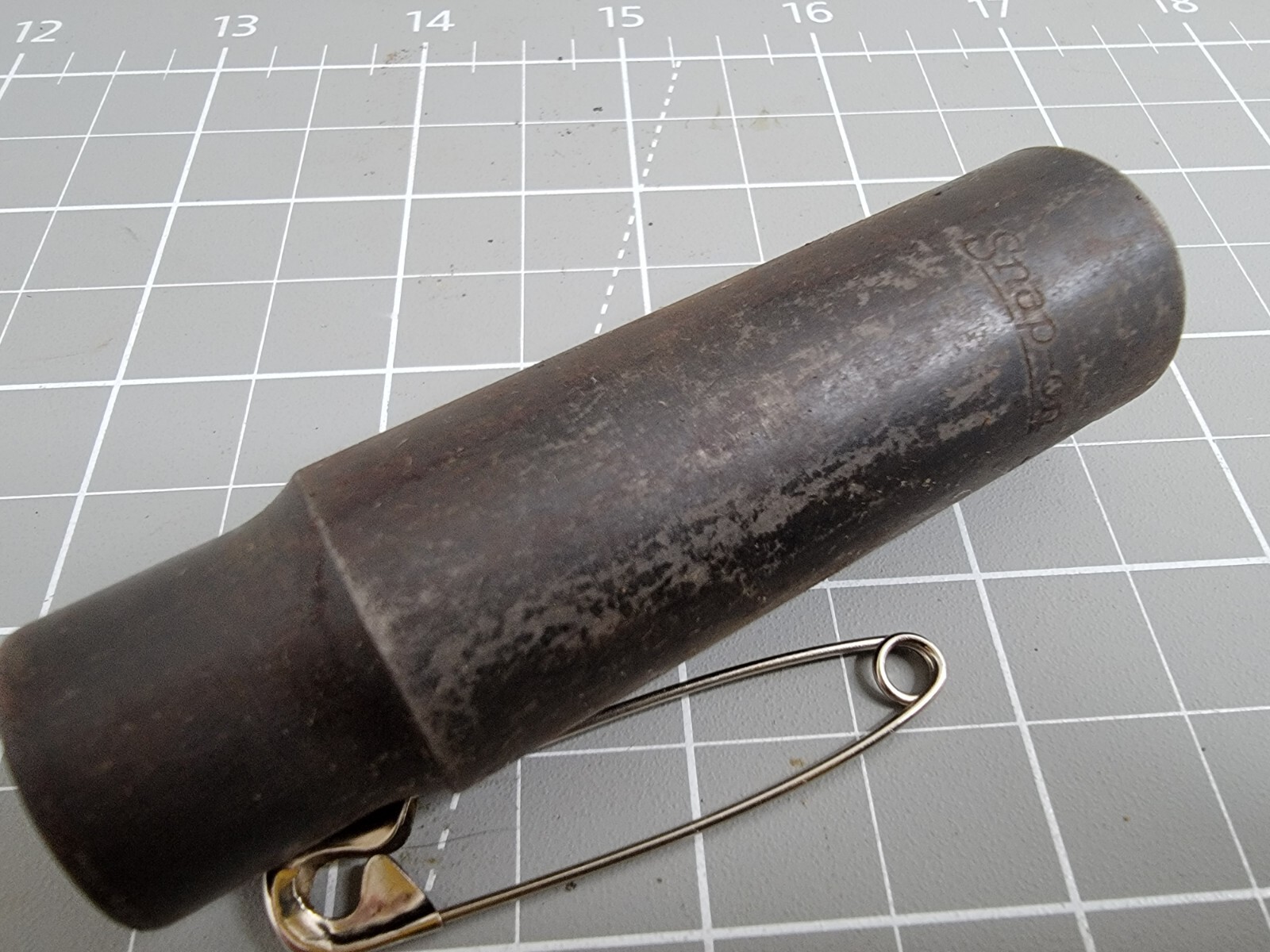 Snap-On 1/2 inch Deep Impact Socket 6 Point 1/2 Drive SIM160 Fair Used Condition