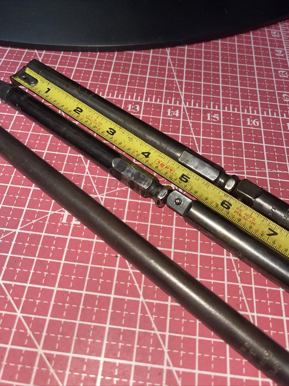 Apex / Snap on USA 7 Piece 7/16” Hex Power Adapter Extension Set 3/8 Drive 2-10”
