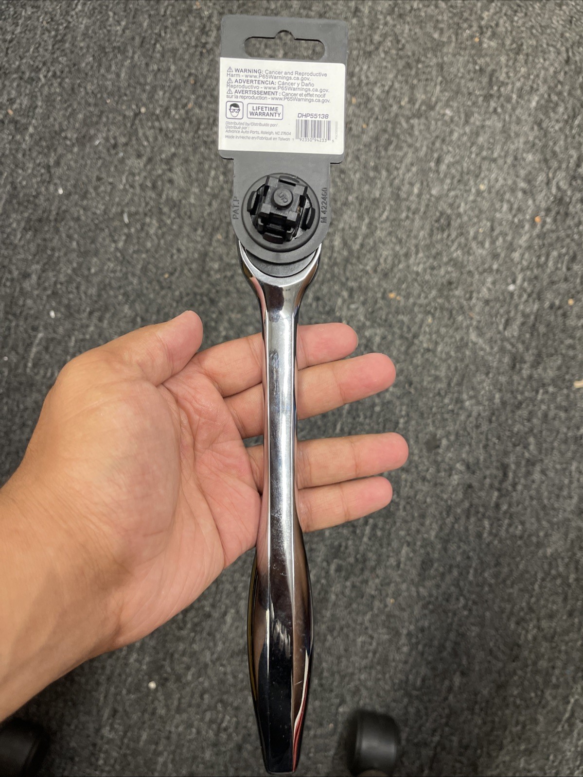 Diehard DHP55138 120 Tooth 1/2″ Drive Long Handle Ratchet