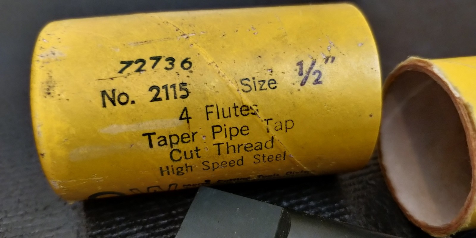 MORSE USA🇺🇸 1/2″ -14 NPT Pipe tape High Speed Steel