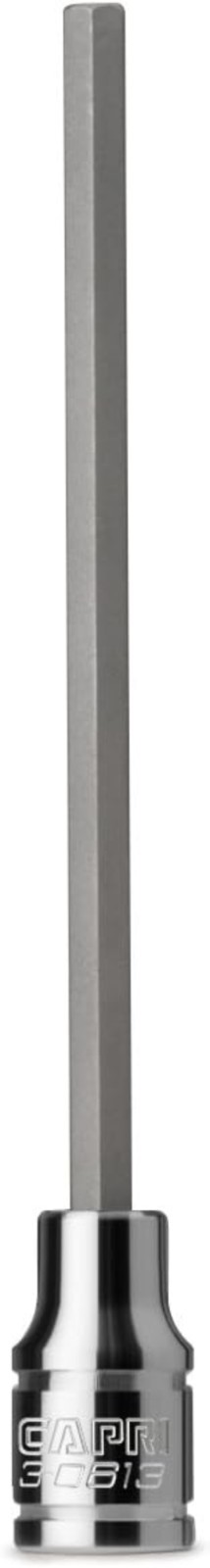 5/32-Inch Long Hex Bit Socket – 1/4-Inch Drive, S2 Steel, Chrome Finish