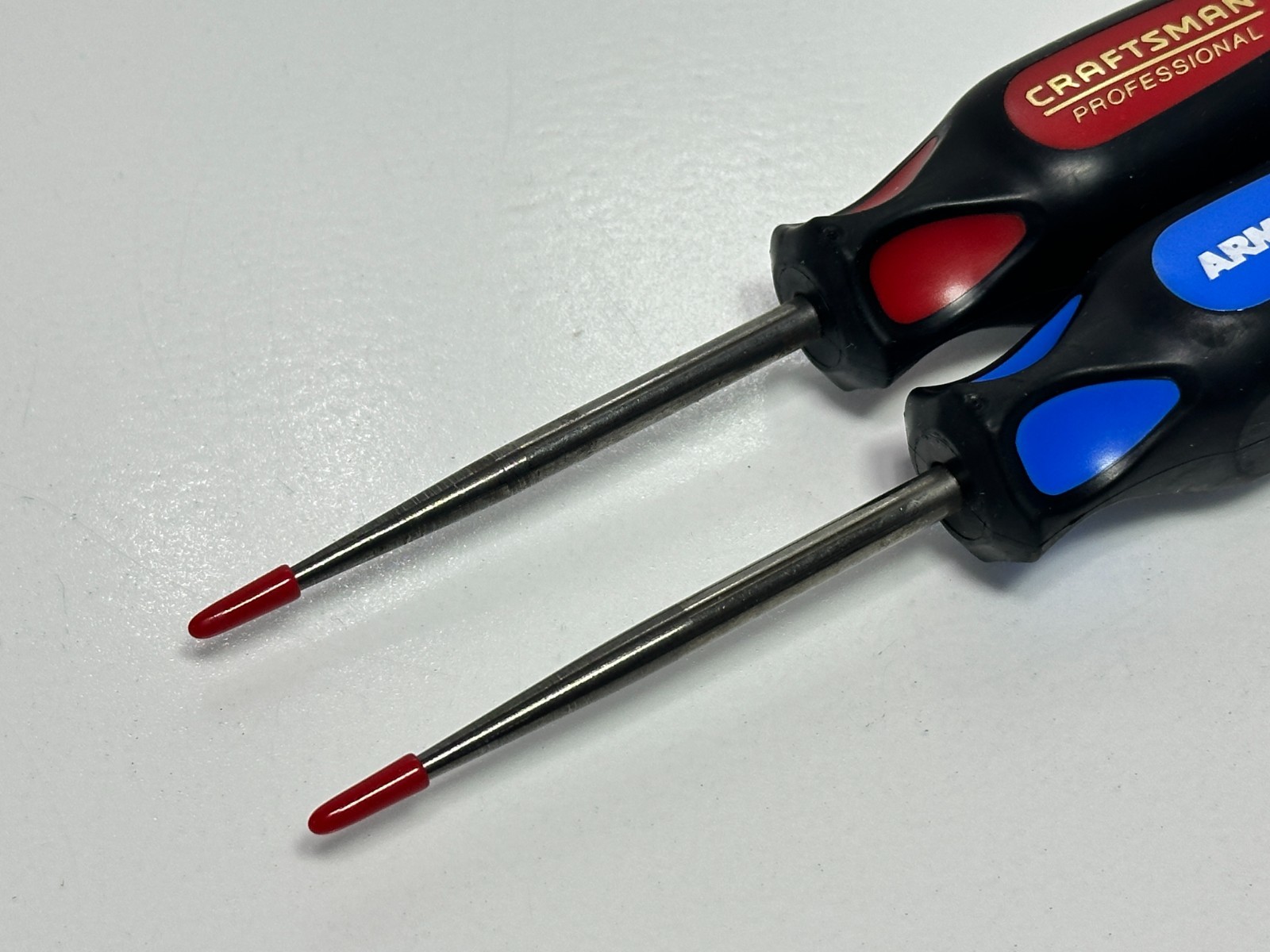 NEW 2pc Craftsman PRO & Armstrong USA Straight Pick Awl Pair, WF, 61612 & 66-450