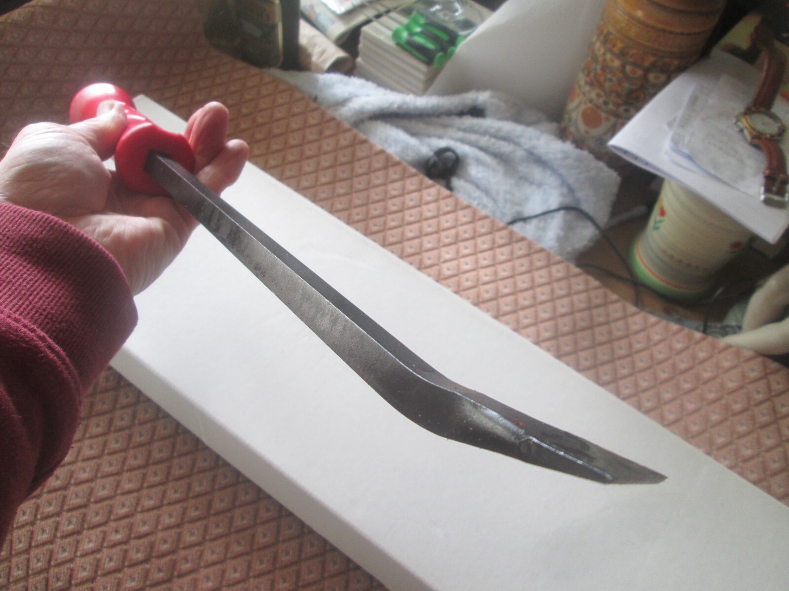 snap on striking prybar mighty 18″ classic red new premium tool USASPBS18A