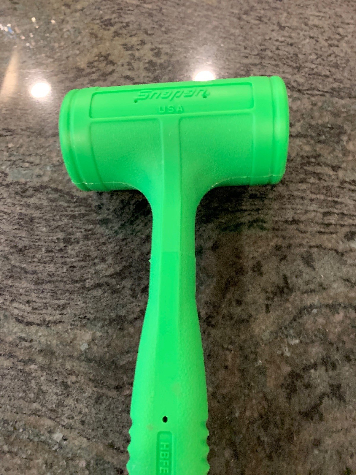 Snap-On hbfe48 48 ounce soft grip dead blow hammer green