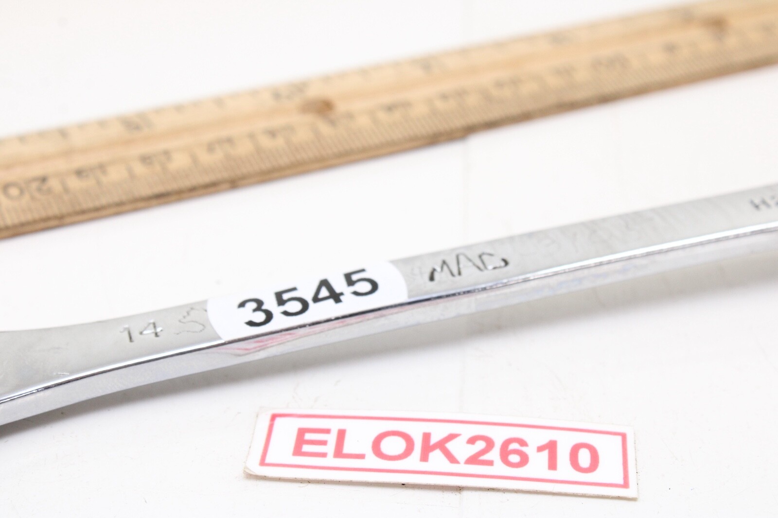 MAC Tools OHBM1314 13mm x 14mm 6 Point Metric Line/Flare Nut Wrench Chrome USA