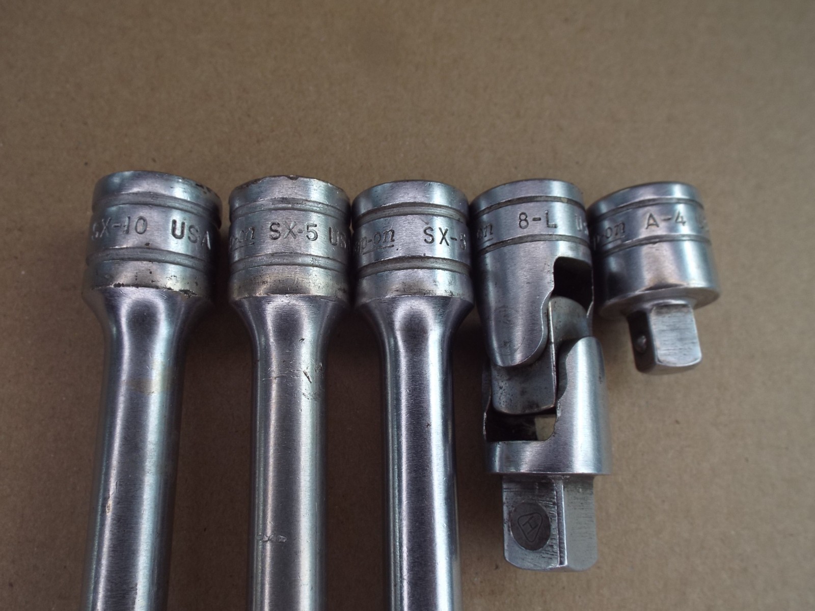 VTG Snap-On 10″ 5″ 5″ Swivel Adapter Ext 1/2” Dr USA Test Works Well GC! (Read)