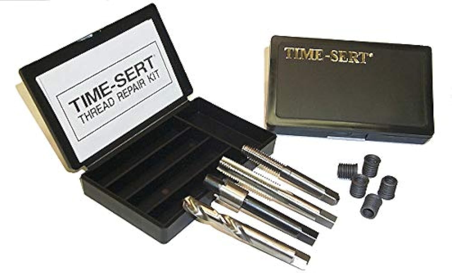 Premium M10x1.5 Thread Repair Kit with 5 Inserts – High-Speed Steel Construction