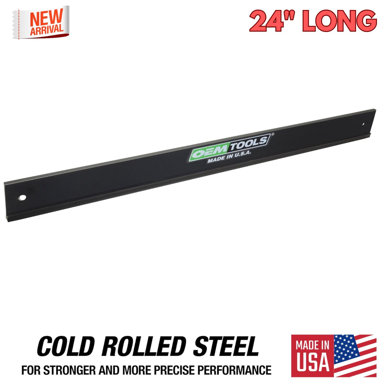 Straight Edge Ruler Engine Block Cylinder Head Inspection Guide Layout Tool 24″