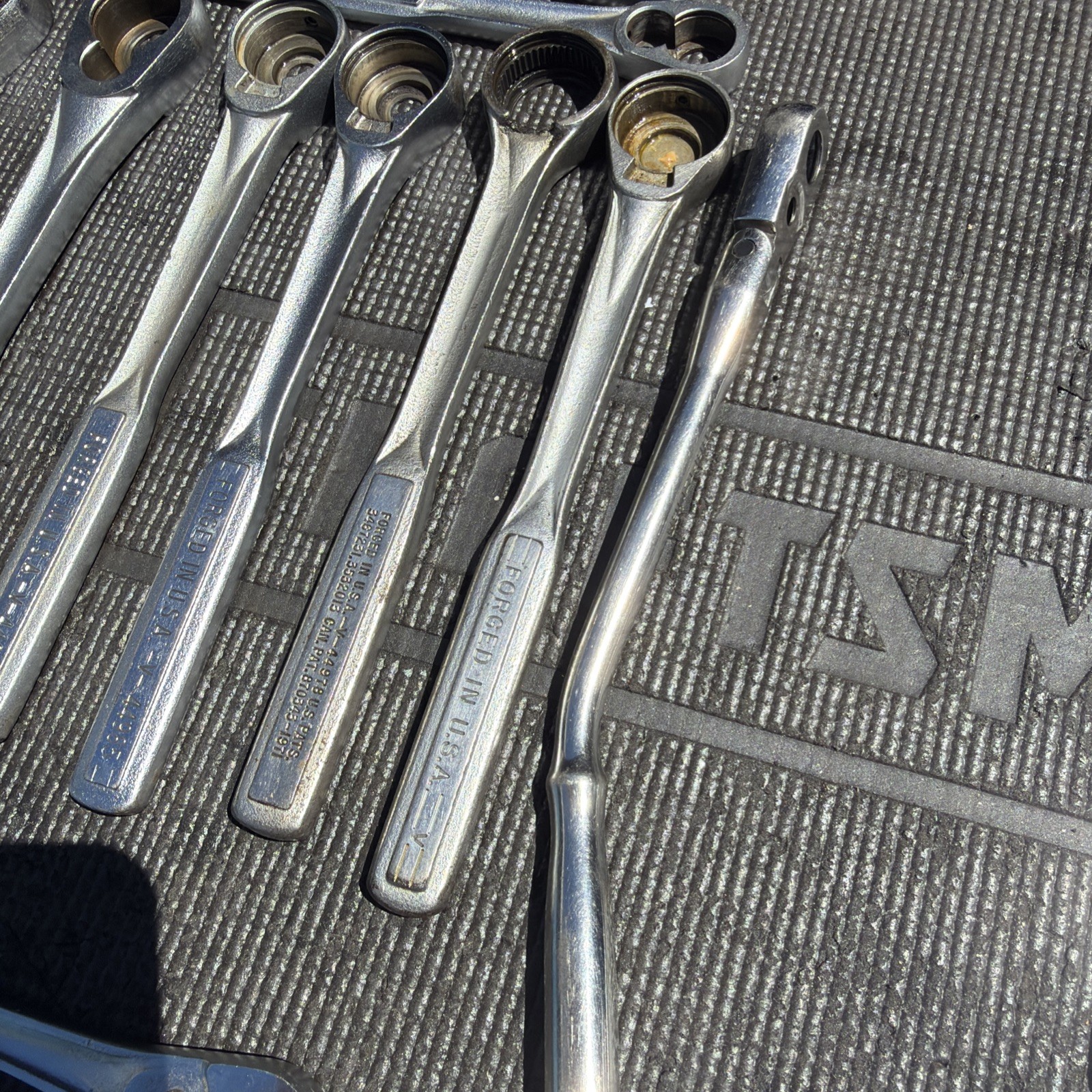 22 Sears Craftsman USA 9 New 13 Used Ratchet Bodies Only No Guts 1/2” 44809 3/8”