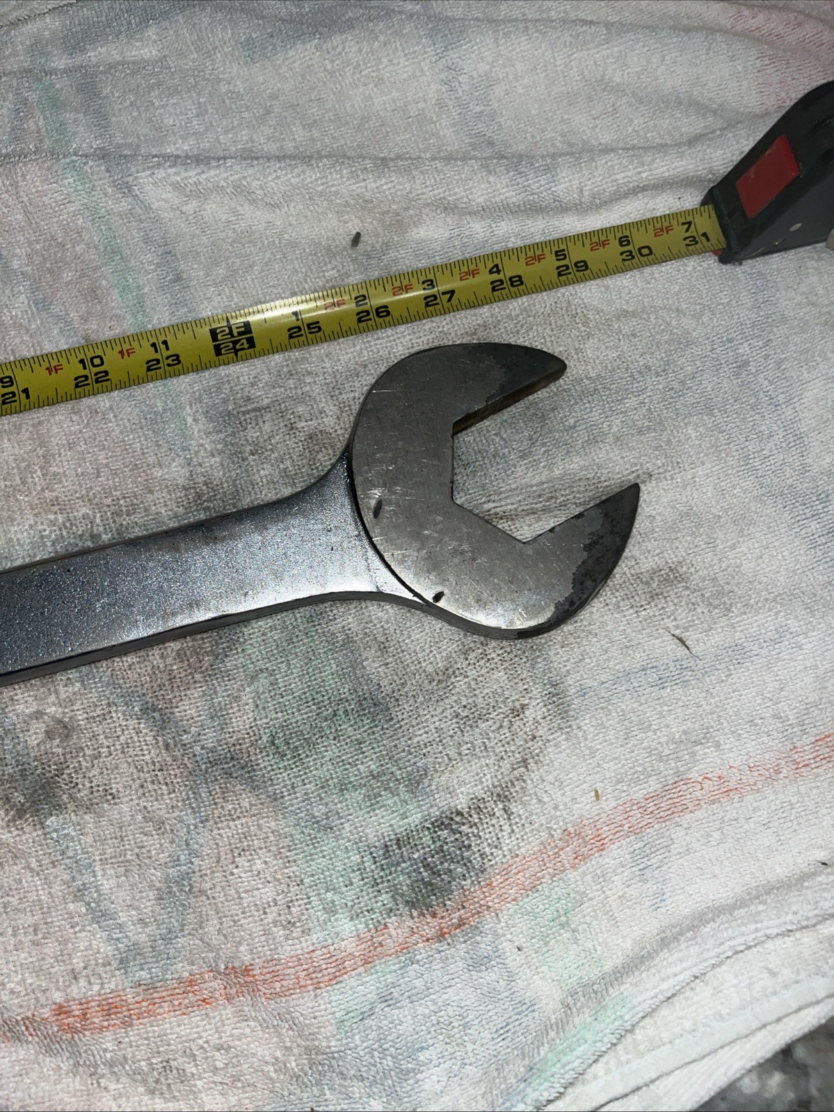 MAC Tools CL60 1-7/8” Combination Wrench SAE USA Made Vintage Extra Long