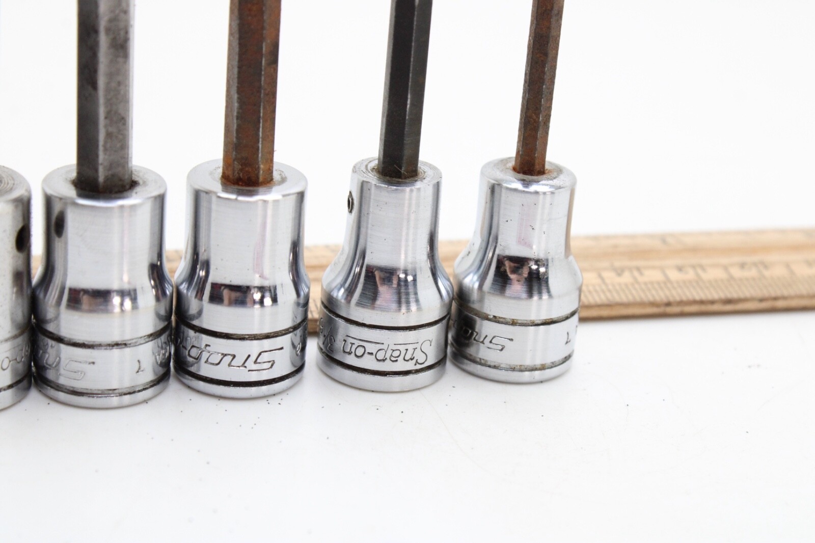 Snap-On FA 4.5A-FA12A 9/64″-3/8″ 6 Piece 3/8” Drive Hex/Allen Socket Driver Set