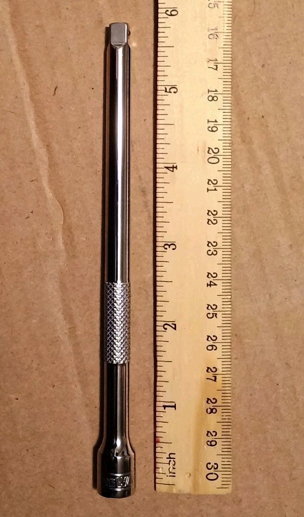 DeWalt 6 Piece Extension Set 1/4″ 3/8″ and 1/2″ inch drive