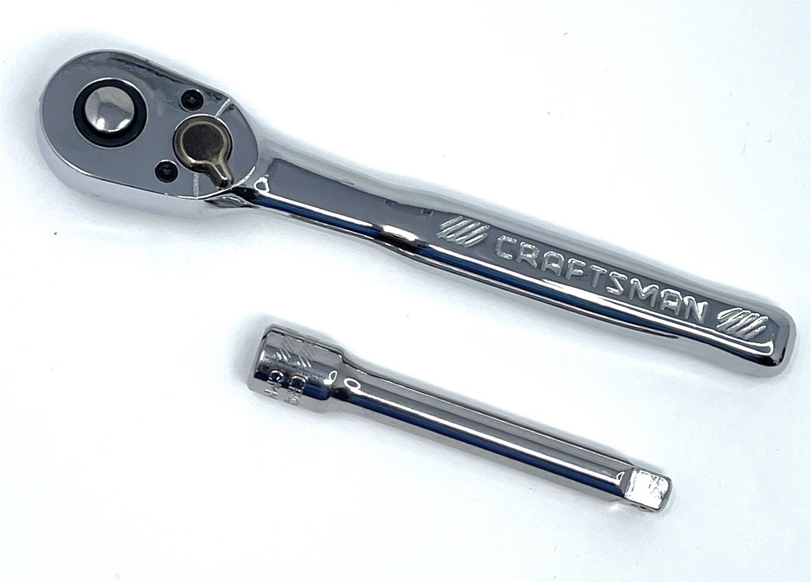 CRAFSTMAN 1/4” Drive Ratchet CMMT81747 with 3” Extension CMMT43539