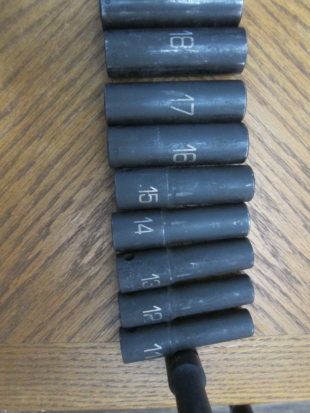Matco Tools 15-PC. 1/2″ Drive Metric Deep Impact Socket Set – 6-PT.