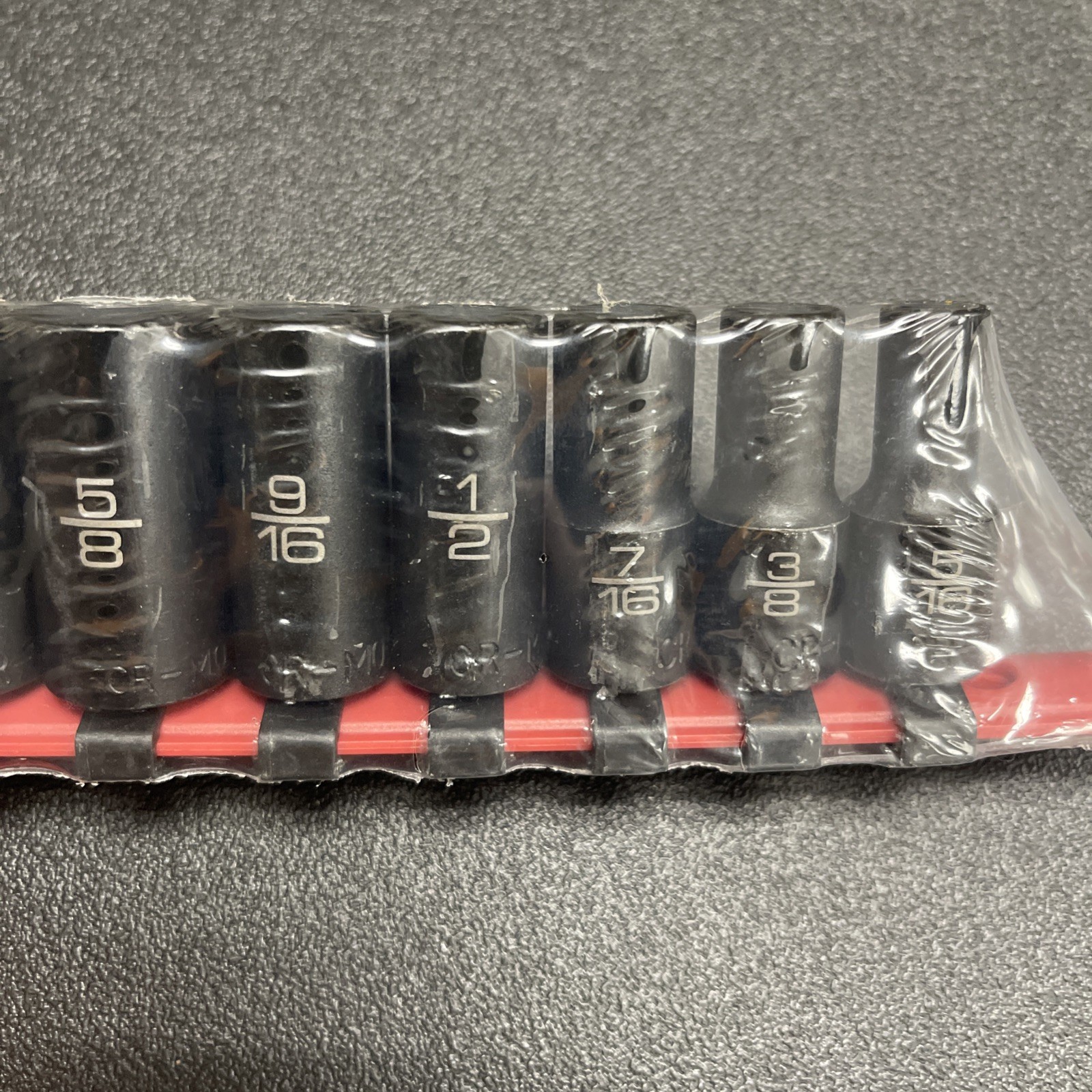 MATCO 12 PIECE 3/8″ DRIVE SAE 6 POINT ADV MID-LENGTH IMPACT SOCKET SET SBIP126V