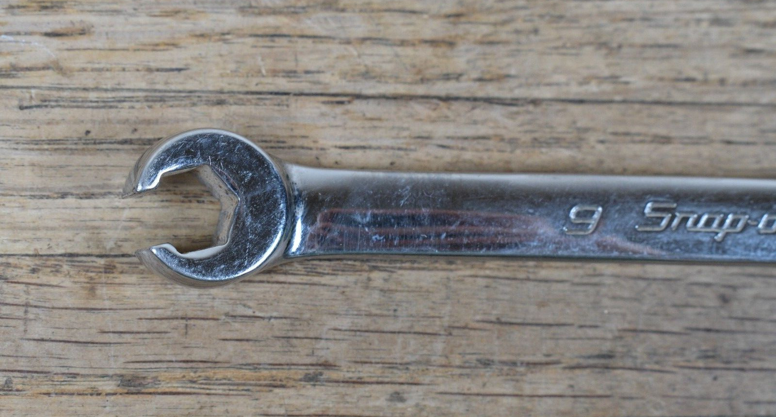 Snap-On RXFMS911B Service Line Flare Nut Open End Wrench Metric 9mm 11mm USA