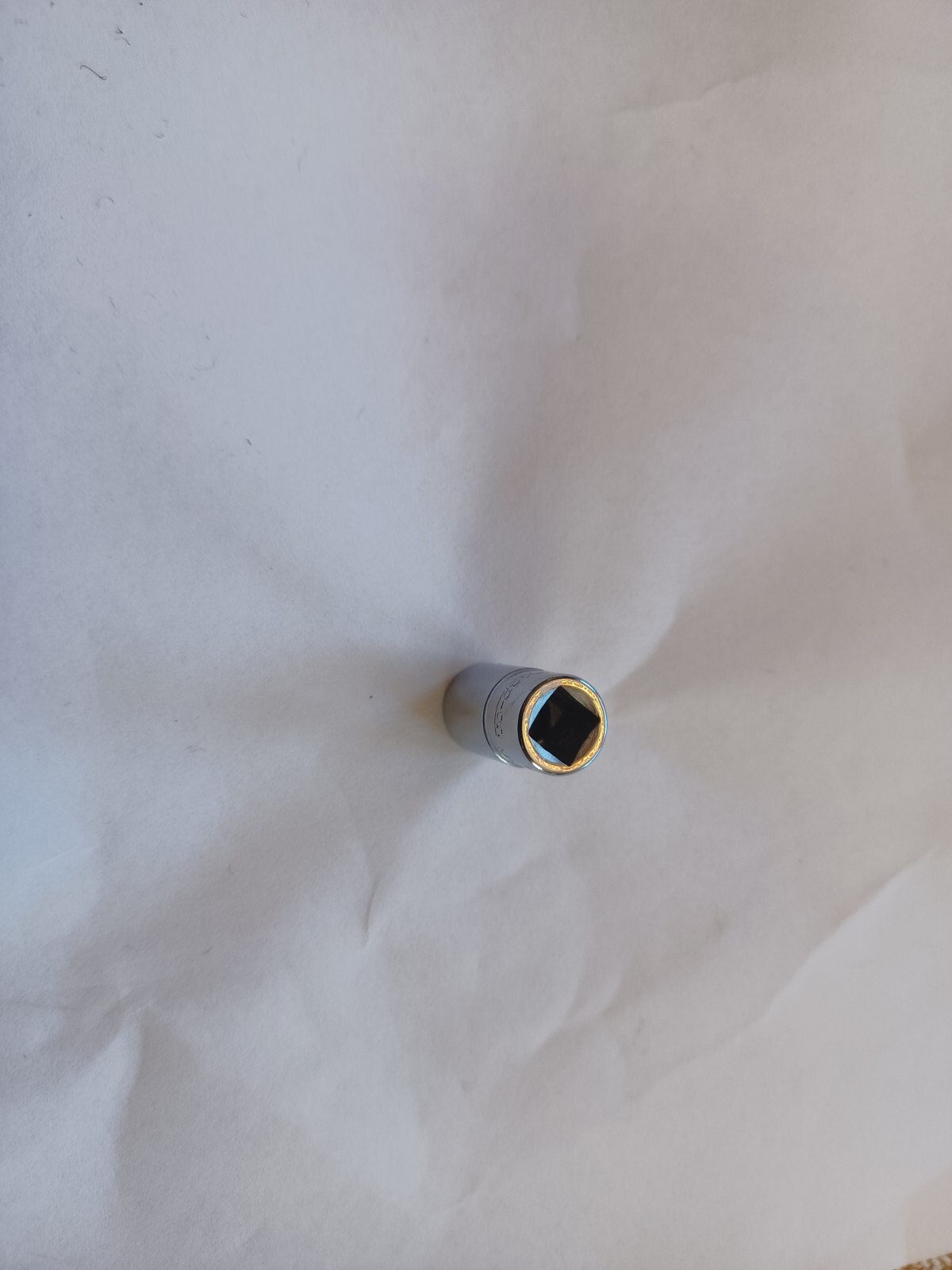 NOS Snap On Tools MV408 1/4″ Drive 1/4″ 8 Point Double Square Socket Old Logo
