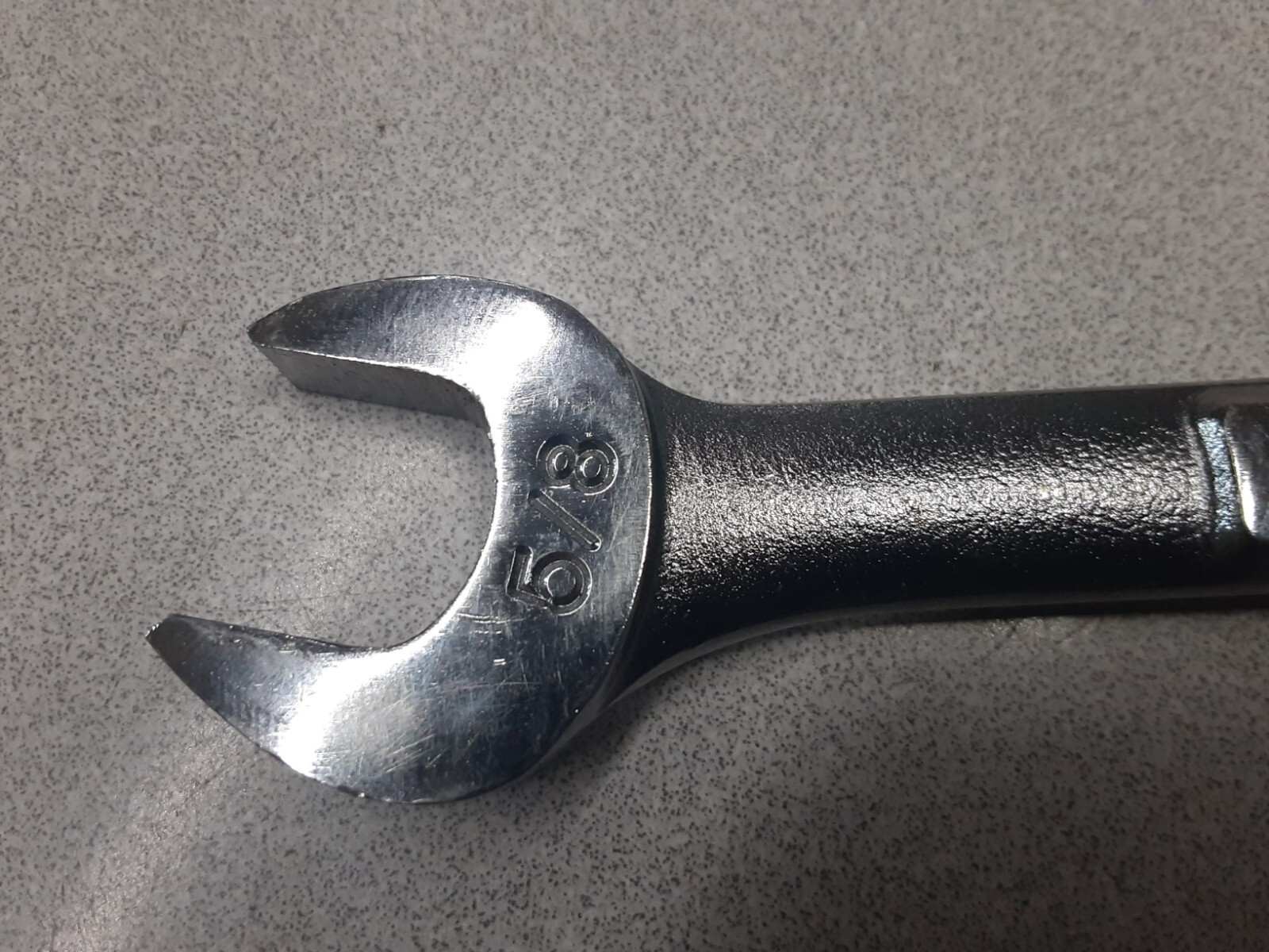 Craftsman Industrial -VV- 24686 5/8in x 3/4in Open End Wrench Made in USA