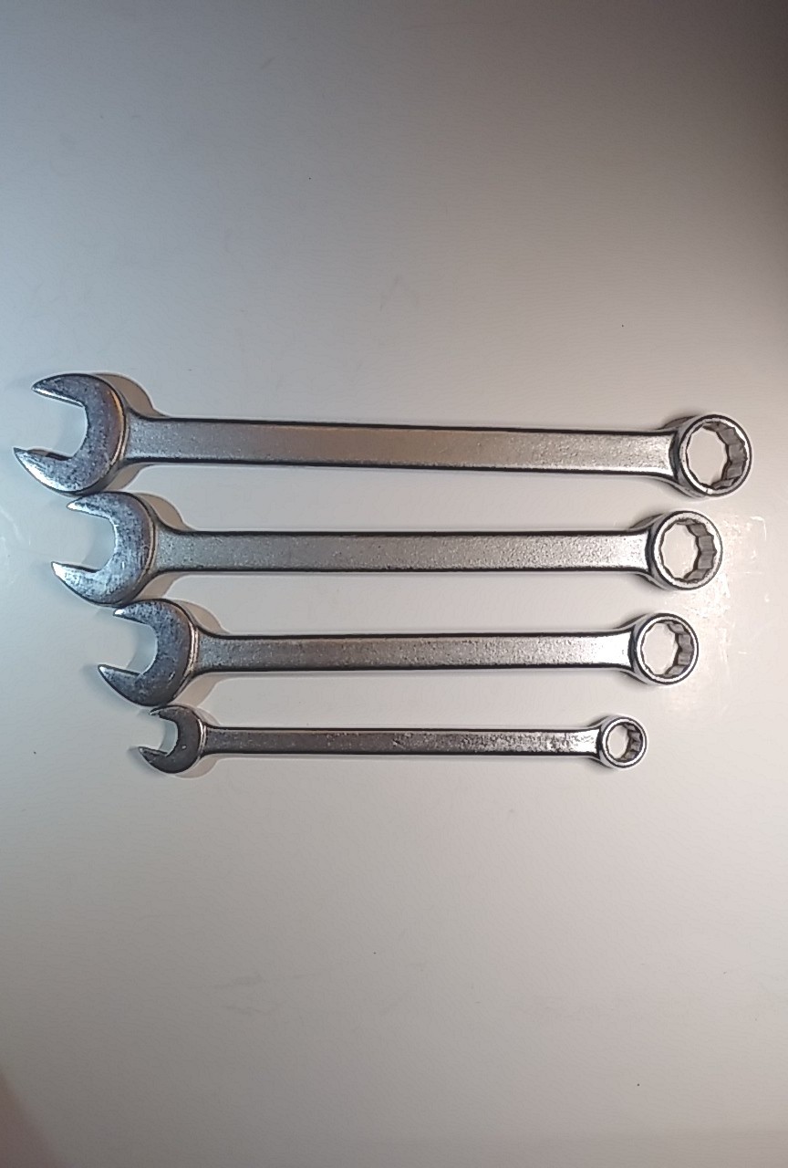 Vintage THORSEN Combination Wrench 4pc Set Made USA