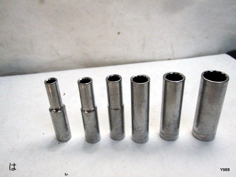 CRAFTSMAN set of 6 sockets mix lot see description