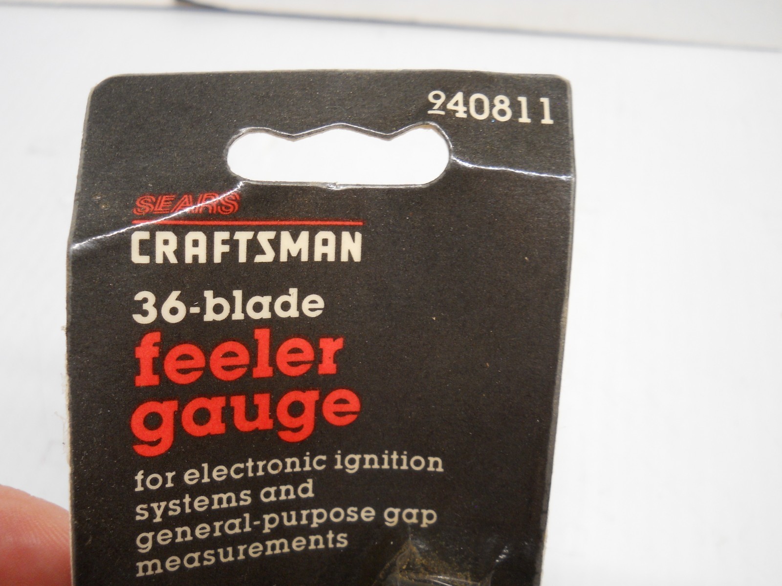 Craftsman 36 Blade Feeler Gauge No. 940811 Electronic Ignition Gap Measure NEW