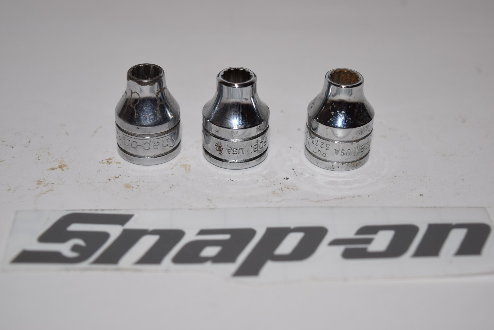 Snap-On F081 3/8″ Drive 12-Point SAE 1/4″ Flank Drive® Shallow Socket