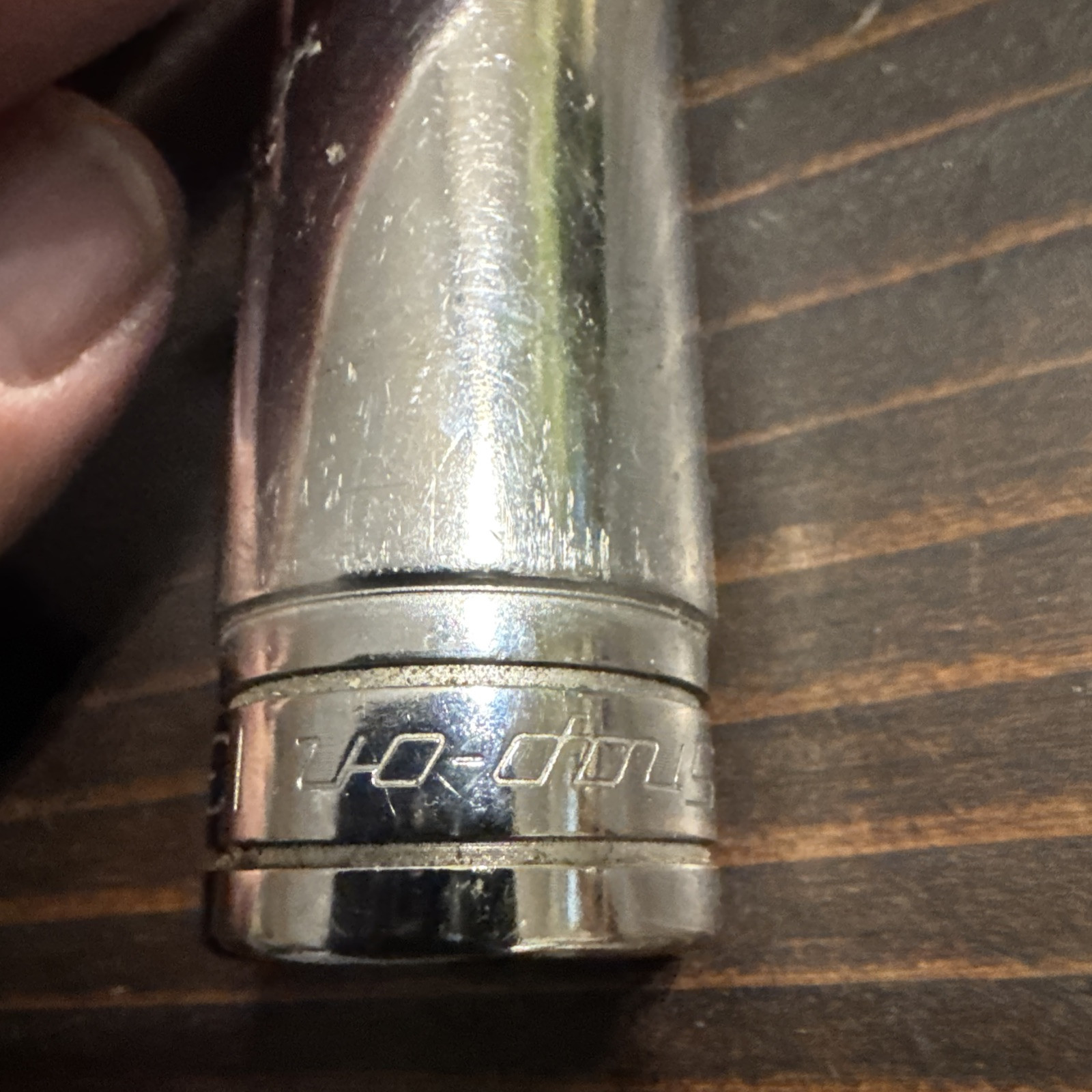 Snap On 13/16″ 1/2″ Dr. 12 Pt. Deep #S261 Chrome Socket USA MADE