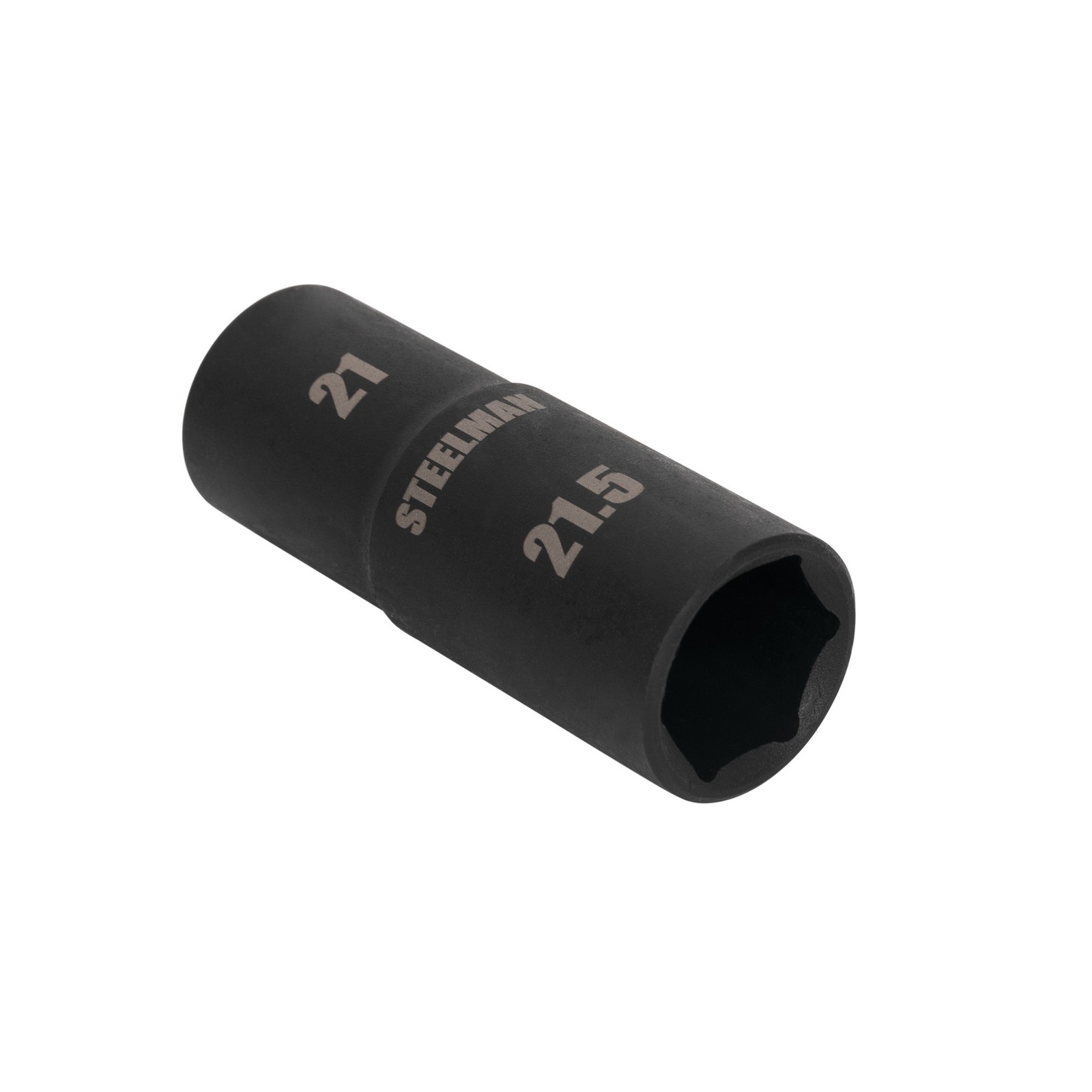 Steelman 1/2 in. Drive Impact Flip Socket, Thin Wall, 21-MM x 21.5-MM 60230