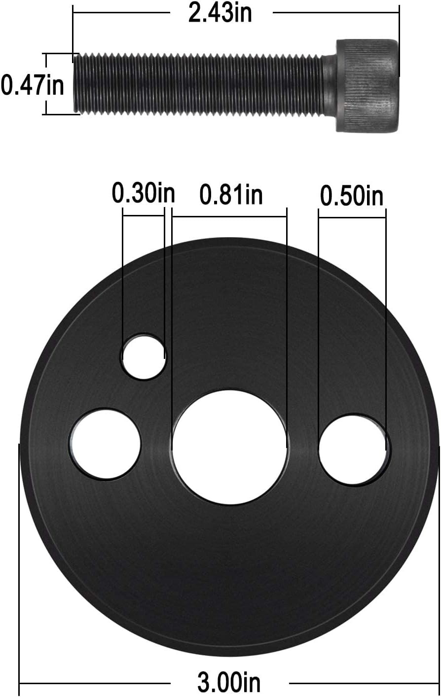 1338 & 5046 Crankshaft Seal Wear Sleeve Installer Tool Kit for Cummins 5.9L 6.7L