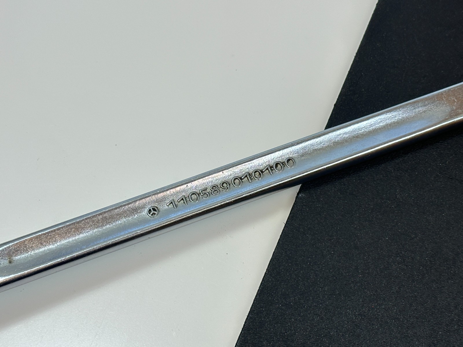Mercedes Benz 110 589 01 01 00 Valve Adj Wrench 17mm Open End Stahlwille 3010/17