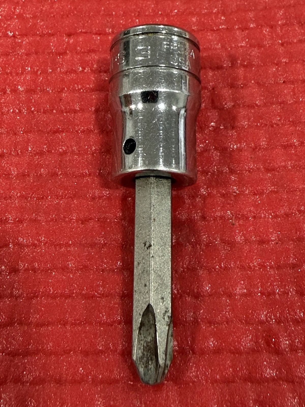 Snap On, 3/8” Drive, #3 Phillips Socket Drive Screwdriver FP32A, USA Made #b