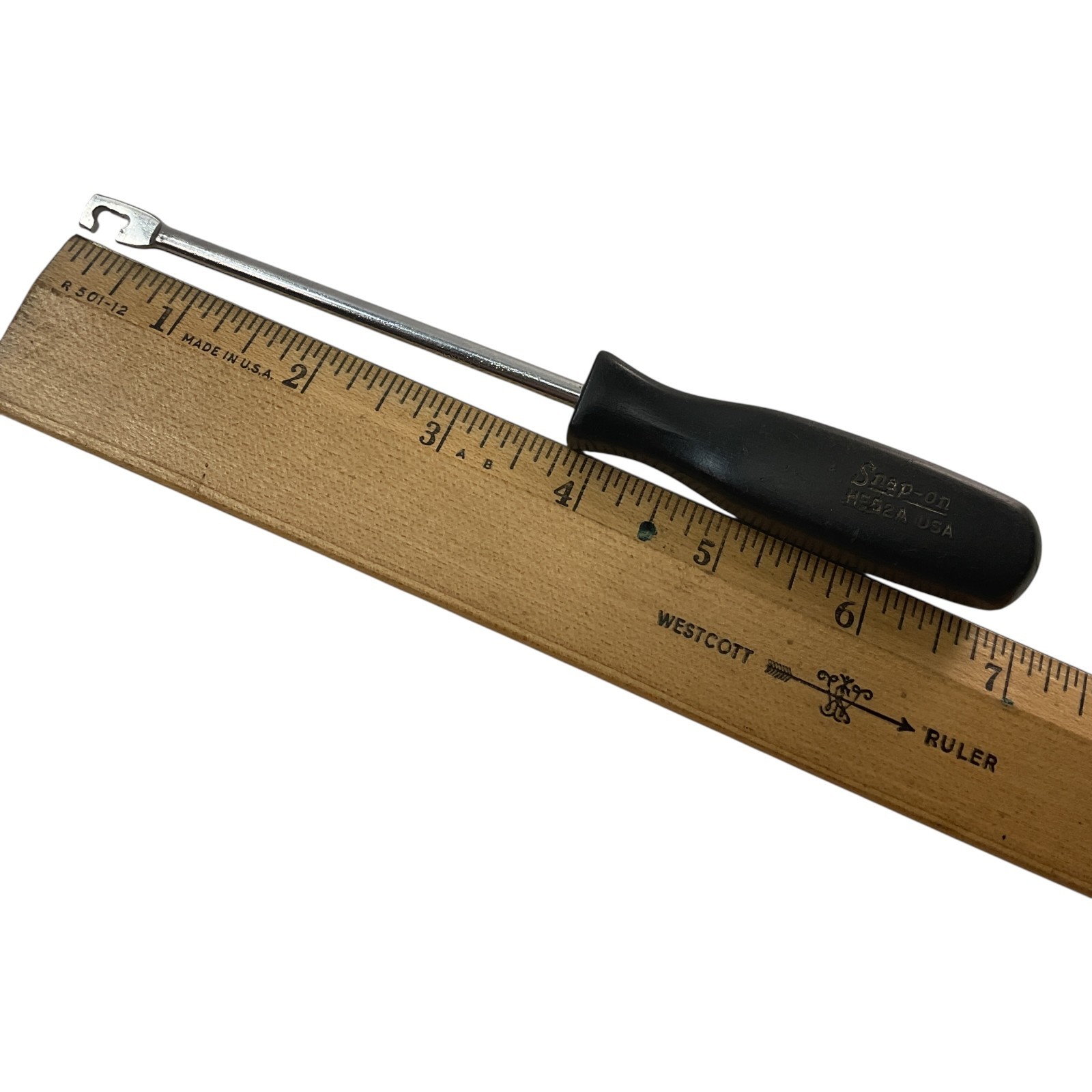 Snap-On Headlamp Spring Tool 7″ HE52A Black Handle As Pictured Mechanic Tool