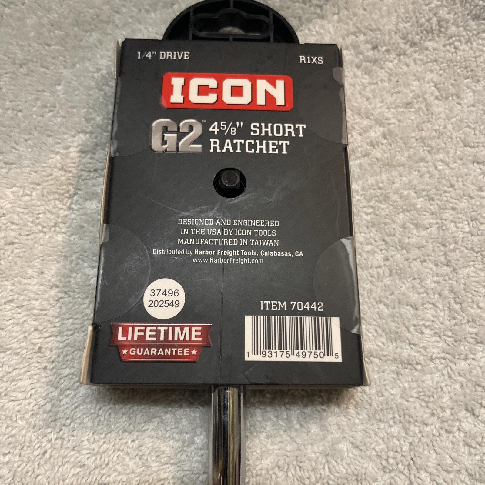 ICON 70442 G2 4-5/8″ Short Ratchet – NEW