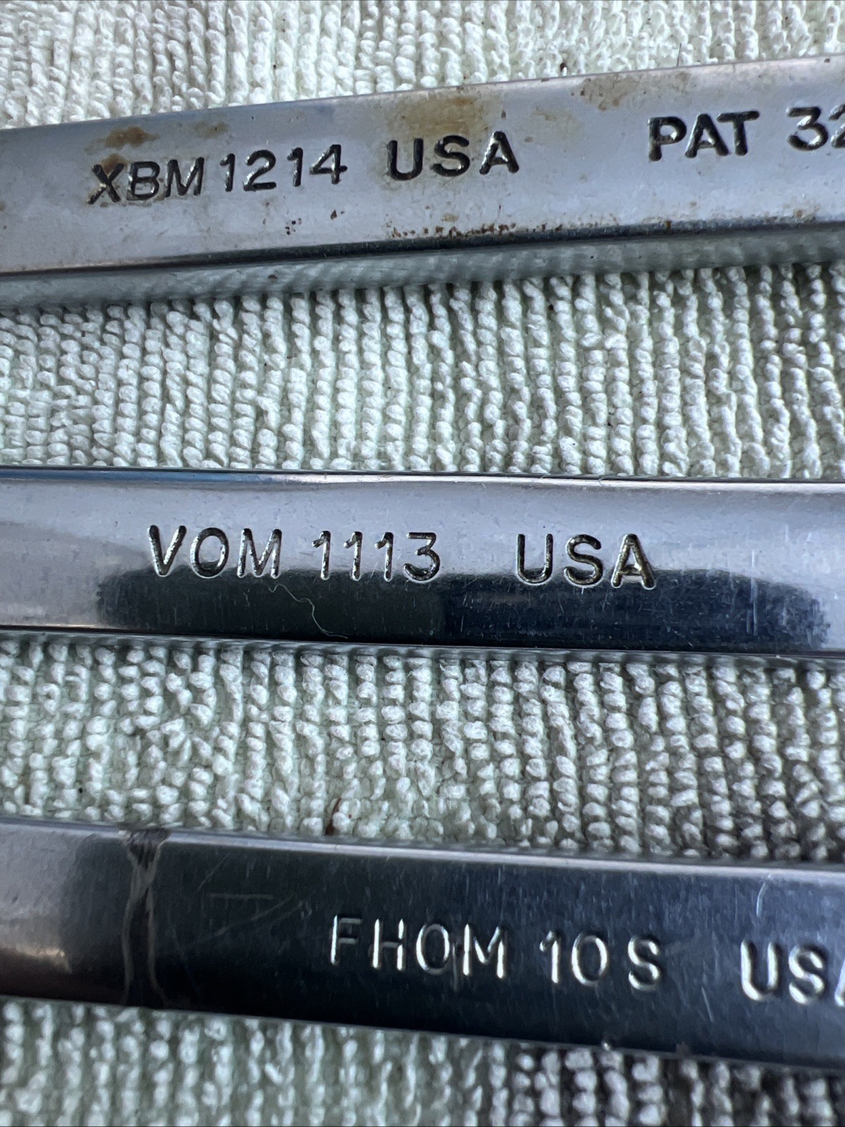 Snap-On FHOM10S Flex Head See Pictures Combination Wrench 6-Point And More See