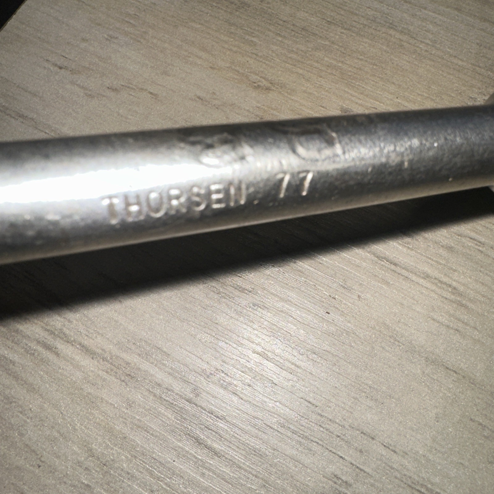 Early Thorsen Ratchet Model #77 3/8 Drive Used
