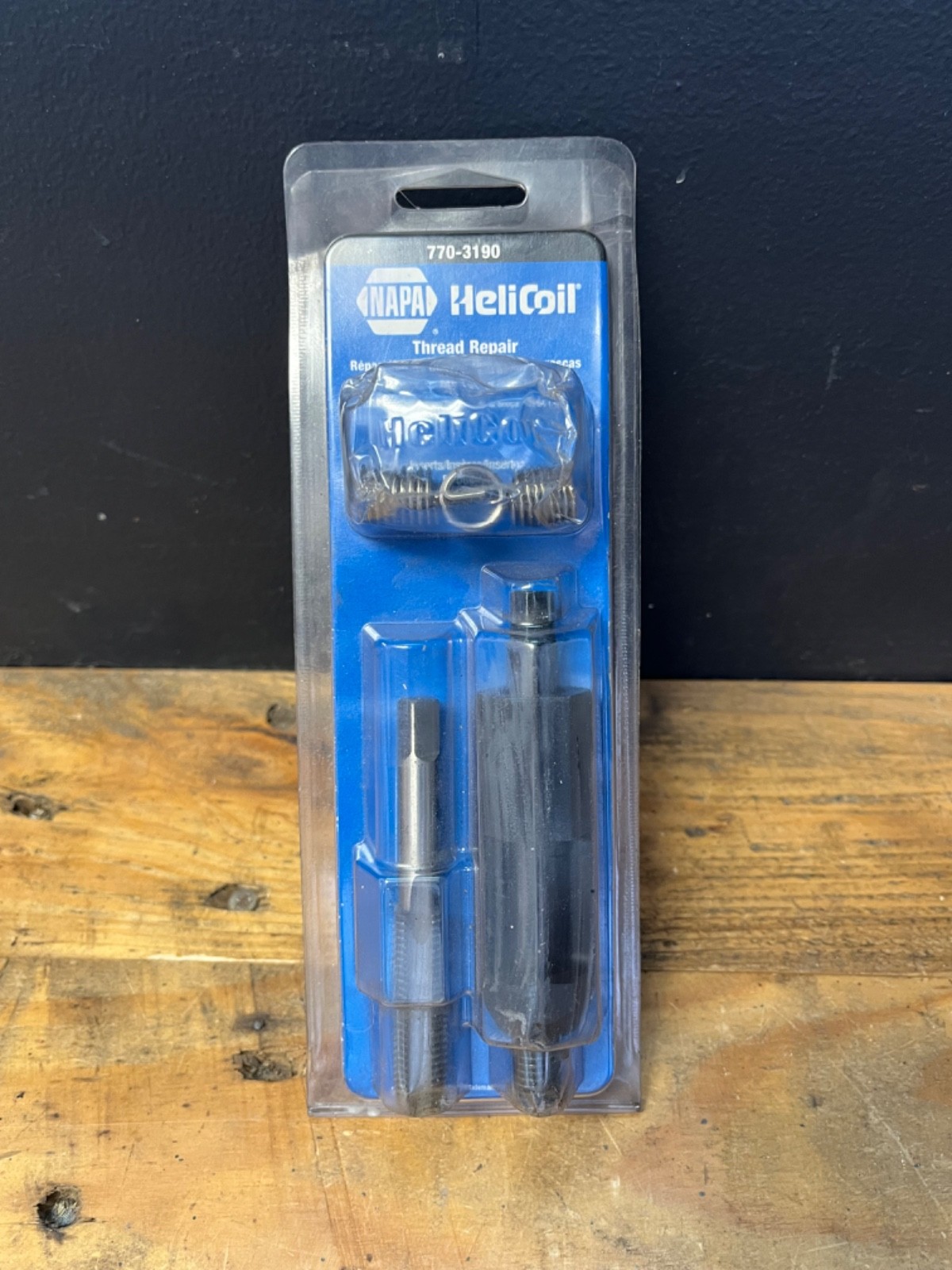 NAPA HeliCoil Thread Repair M11x1.5 770-3190 Used with 3 Coil Thread Inserts