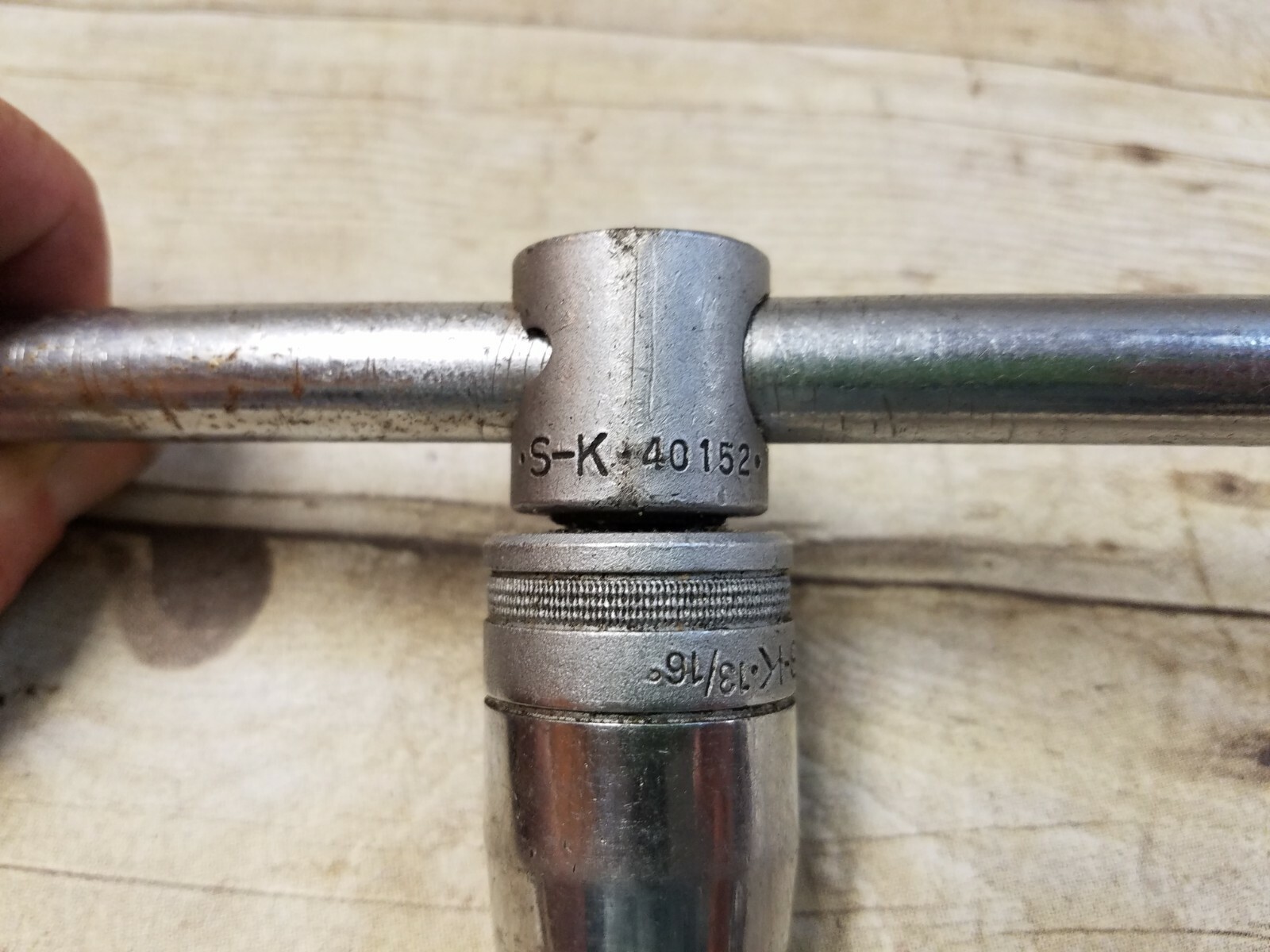 Vintage S-K 40152 1/2″ Drive 10″ Long Sliding T-Handle Breaker Bar