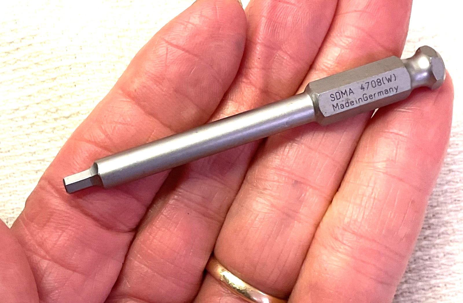 Snap On Tools USA SDMA4708, NEW TORX Power Bit, 3 in long. 1/4 in shank. GERMANY
