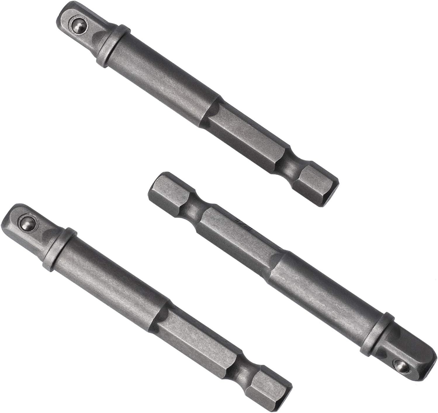 Hardened HSS 1/4 Inch Square Socket Adapter Set – Ideal for Manual & Power Tools