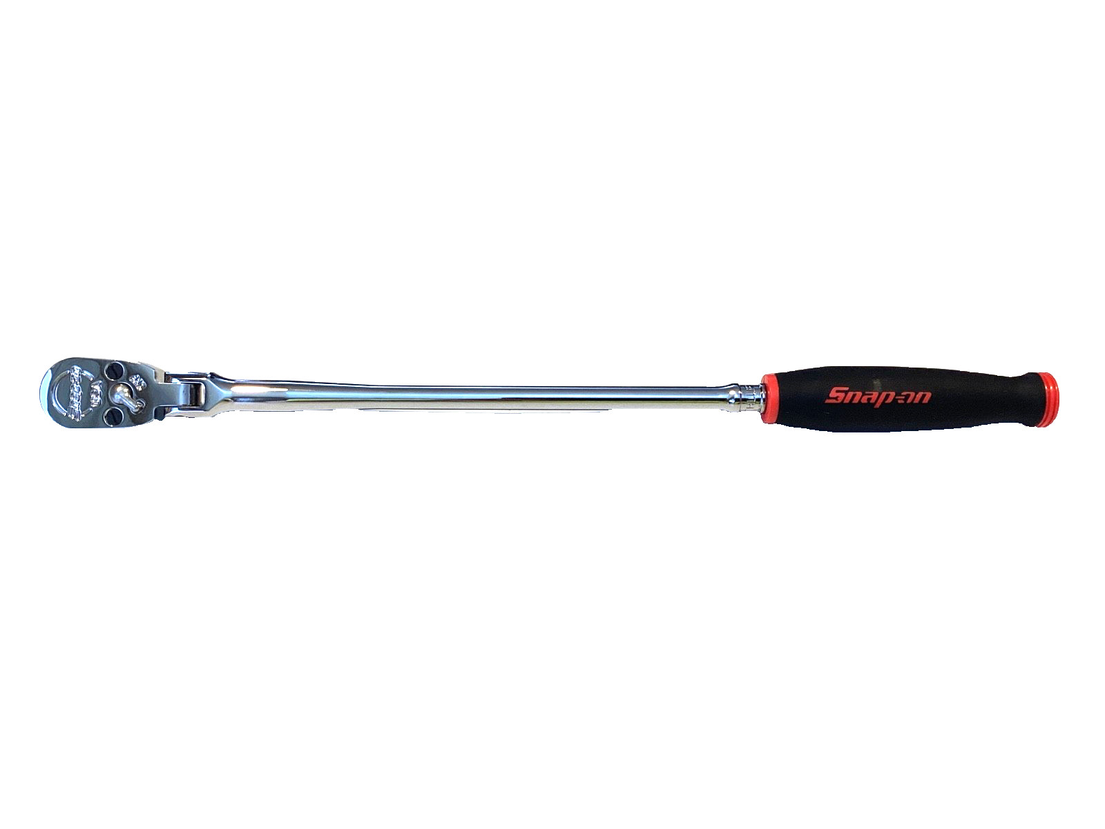 Snap On NEW 1/4″ Drive RED Soft Grip Extra Long Handle Flex Head Ratchet THLLF72