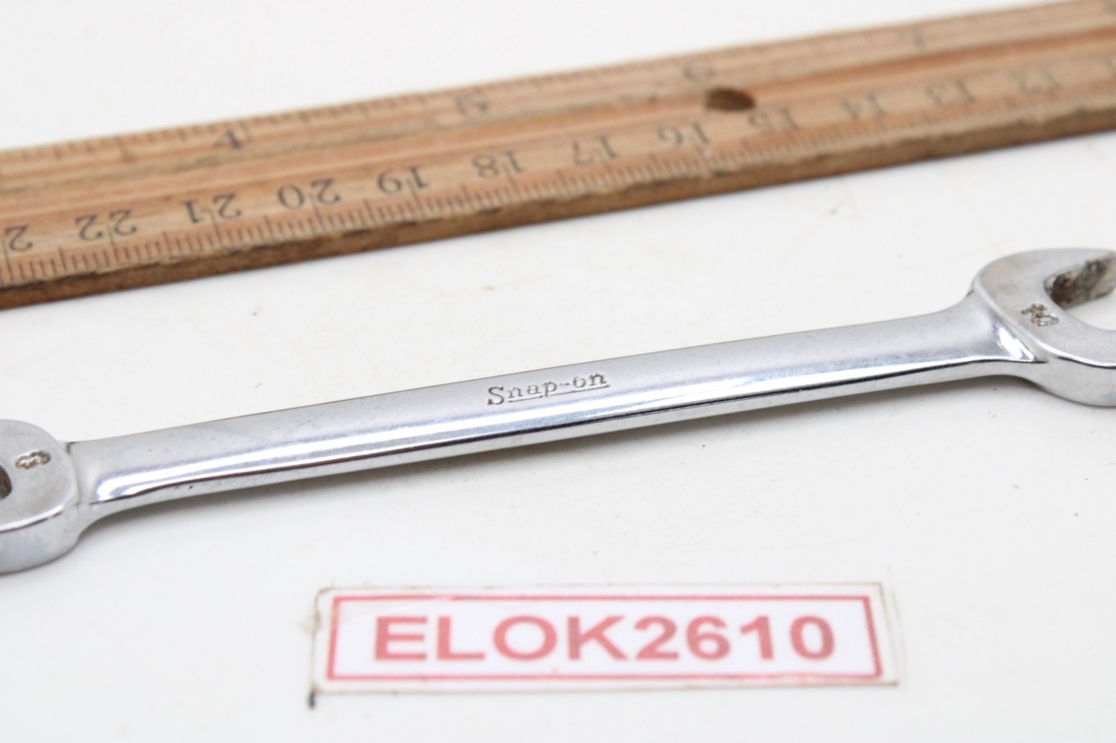 Snap-on Tools VOM810 8mm x 10mm Metric Double Open End Wrench 4.5″ USA