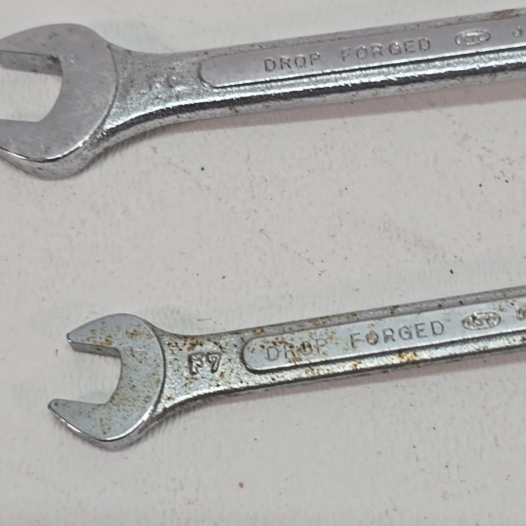2 Fuller Japan KTC Combination Metric Wrenches 12 Point 10mm & 7mm