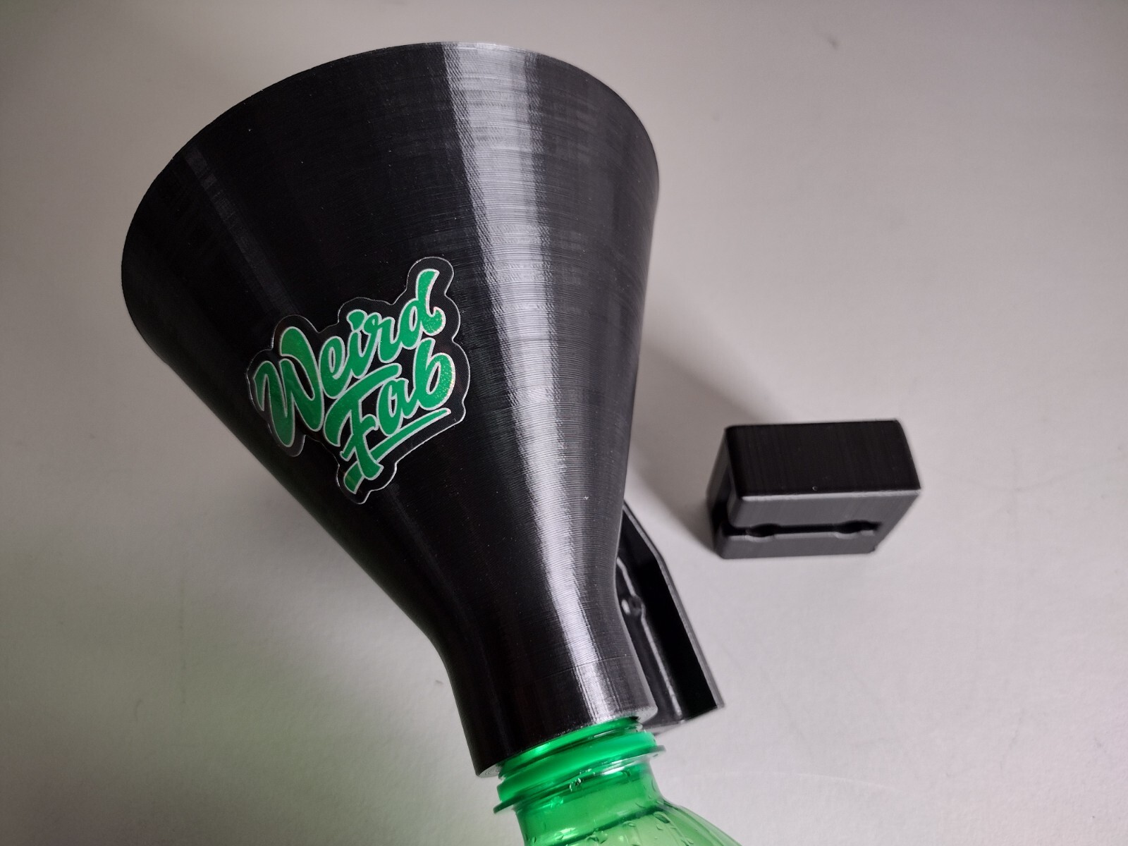 Weird Fab Funnel Holder, Oil Filter Drain/Drip Rack, Detachable Wall Mount, USA