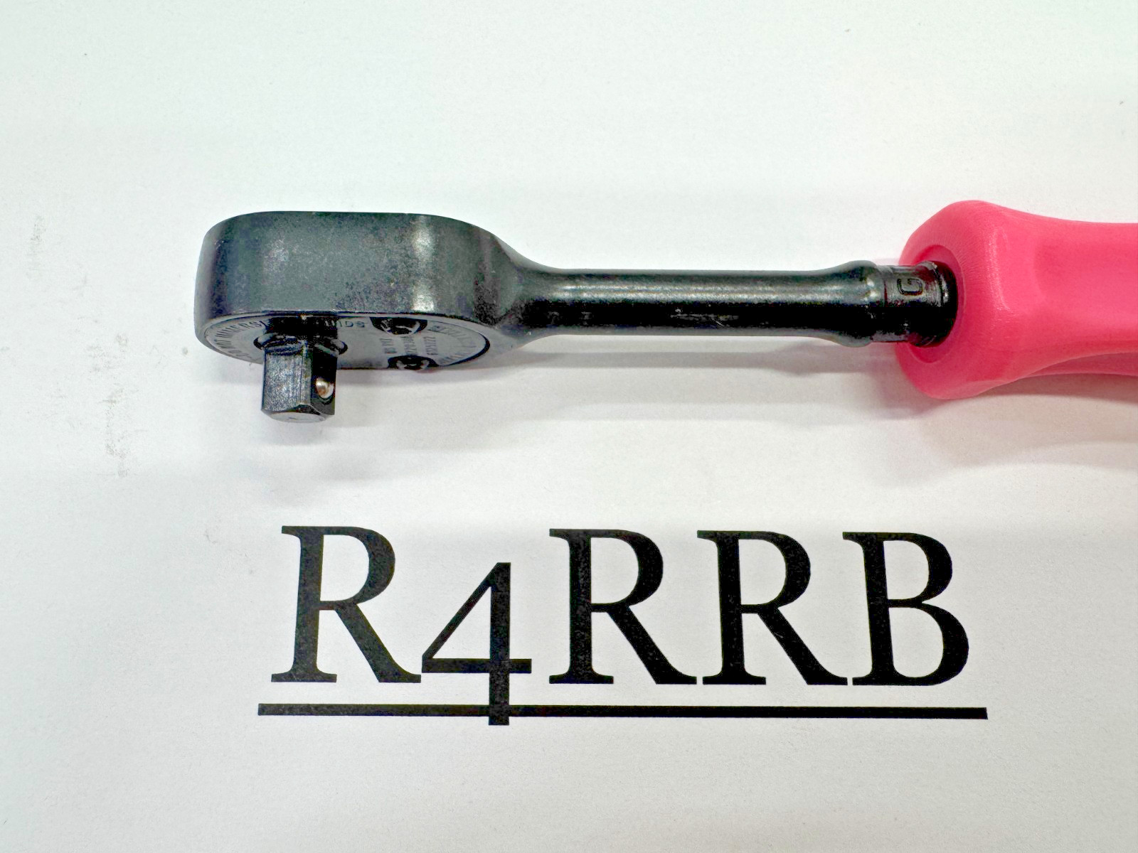 Snap-on Tools RARE GUY MARTIN PINK 1/4″ Drive Hard Grip Fixed Ratchet GTHLD72GUY