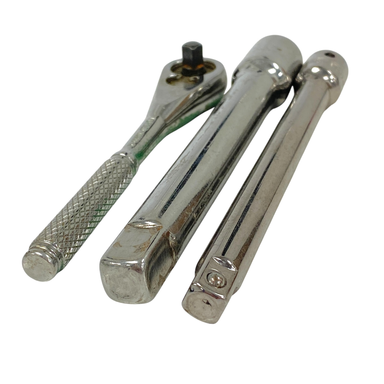 Allen 10900 1/4 Ratchet and 12810 1/2 11910 3/8 in Drive Extension Bar 3 Pcs USA